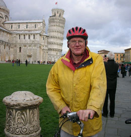 Graham Duncanson on bike
