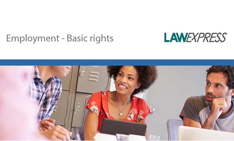 Employment law: basic rights Listing Image