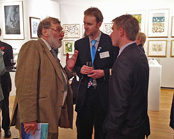 Sir John Randall and Sean Wensley at RSPB reception