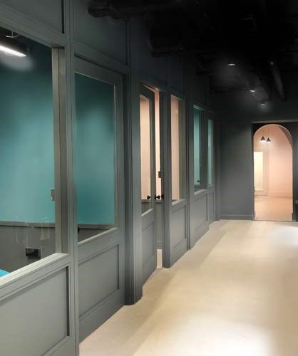 Basement corridor BVA