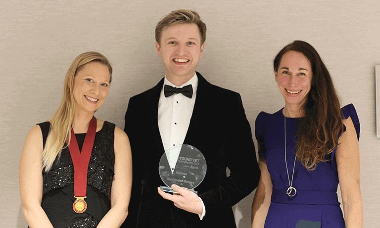 Dedicated and inspiring veterinary surgeon wins BVA’s 2021 Young Vet of the Year Award Image
