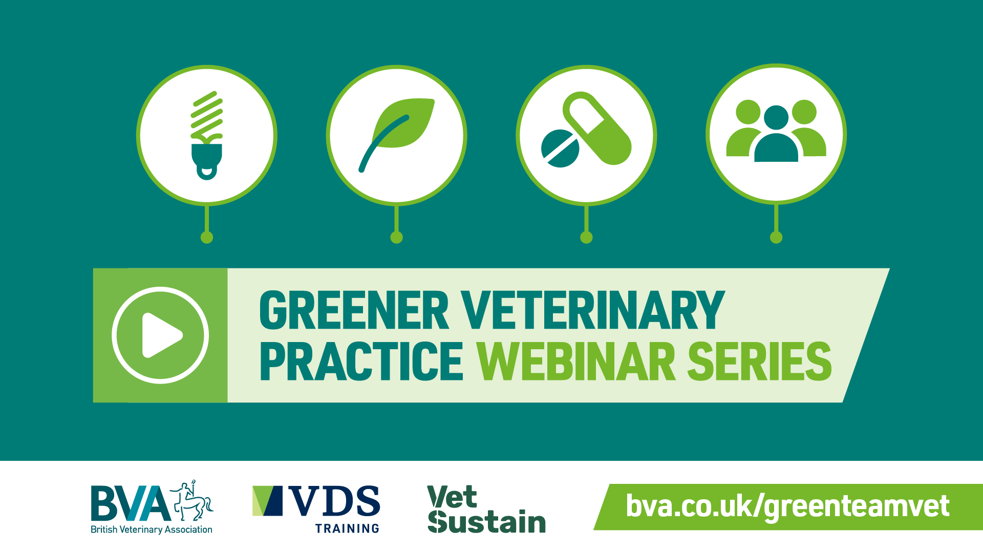 Greener veterinary practice webinar series Image