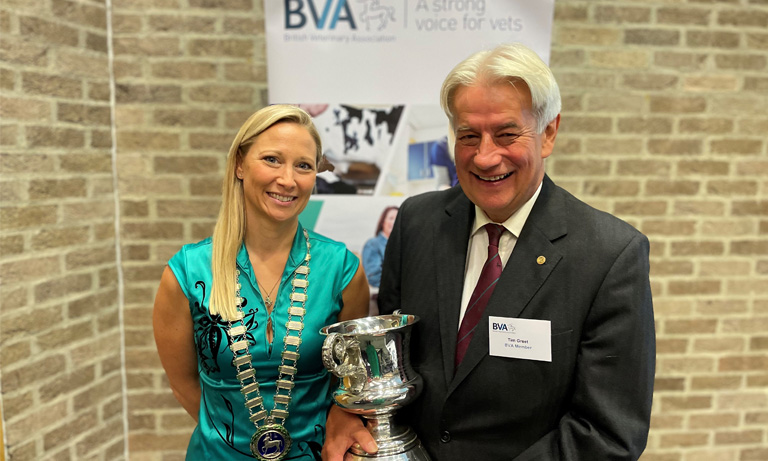 Trailblazing equine surgeon awarded British Veterinary Association’s highest scientific honour  Image