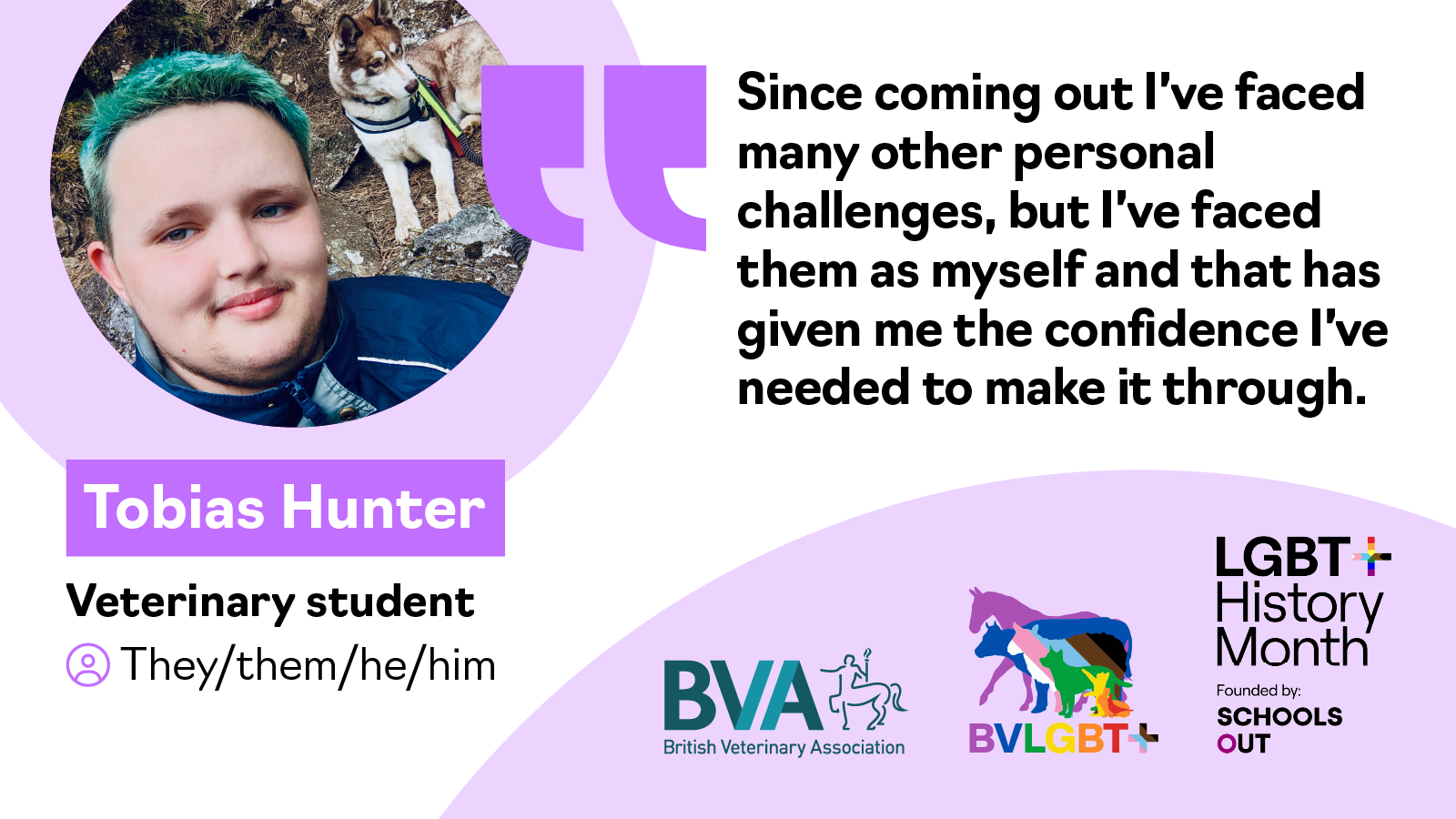 LGBT+ History Month role models: Tobias Hunter Listing Image