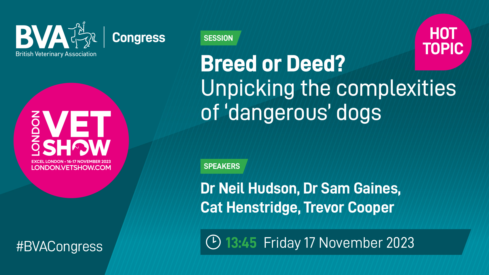 London Vet Show: Experts to unpick complexities of ‘dangerous dogs’ debate Listing Image