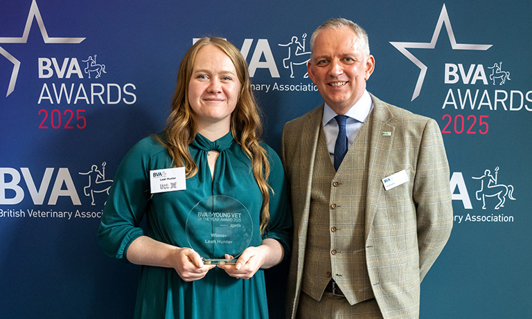 BVA names its Young Vet of the Year for 2025 Image