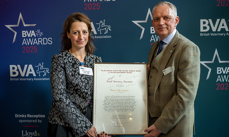 British Veterinary Association presents the BVA Animal Health and Welfare Overseas Award for 2025 Image