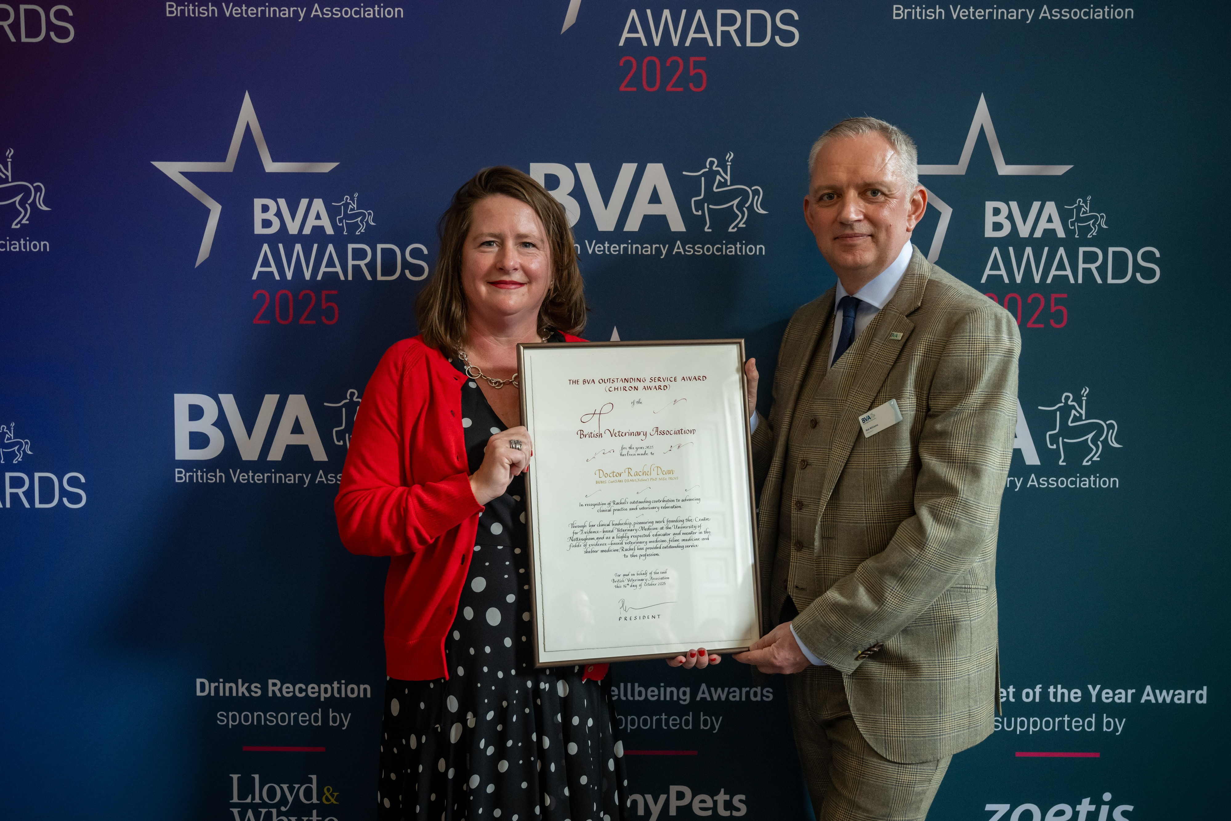 Reflections on Receiving the BVA Outstanding Service Award Listing Image