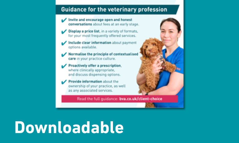Transparency and client choice guidance Image