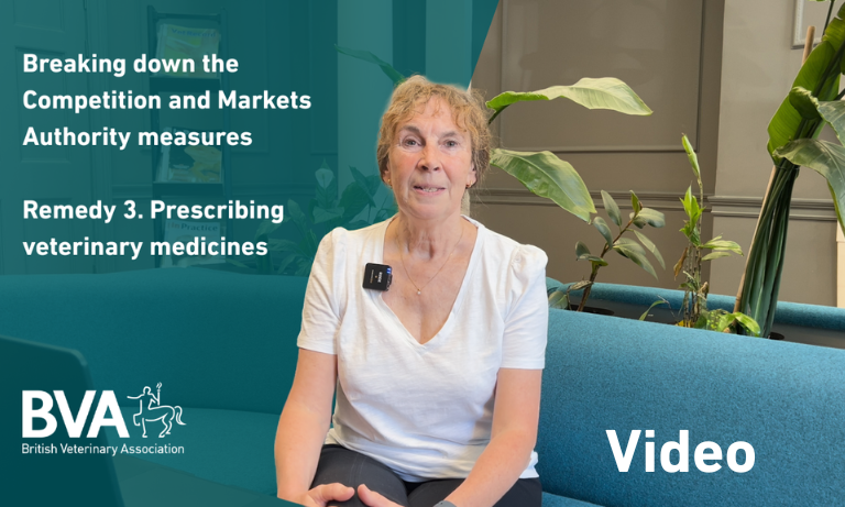Breaking down the CMA’s measures | Prescribing veterinary medicines Image