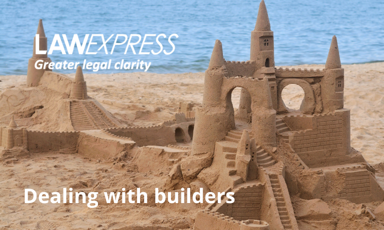 Dealing with builders Image