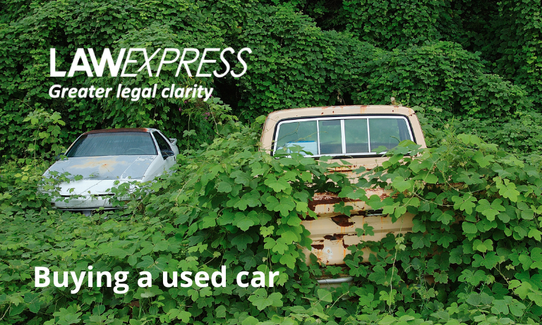 Buying a used car Image