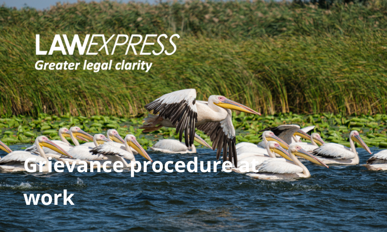 Grievance procedure at work Image