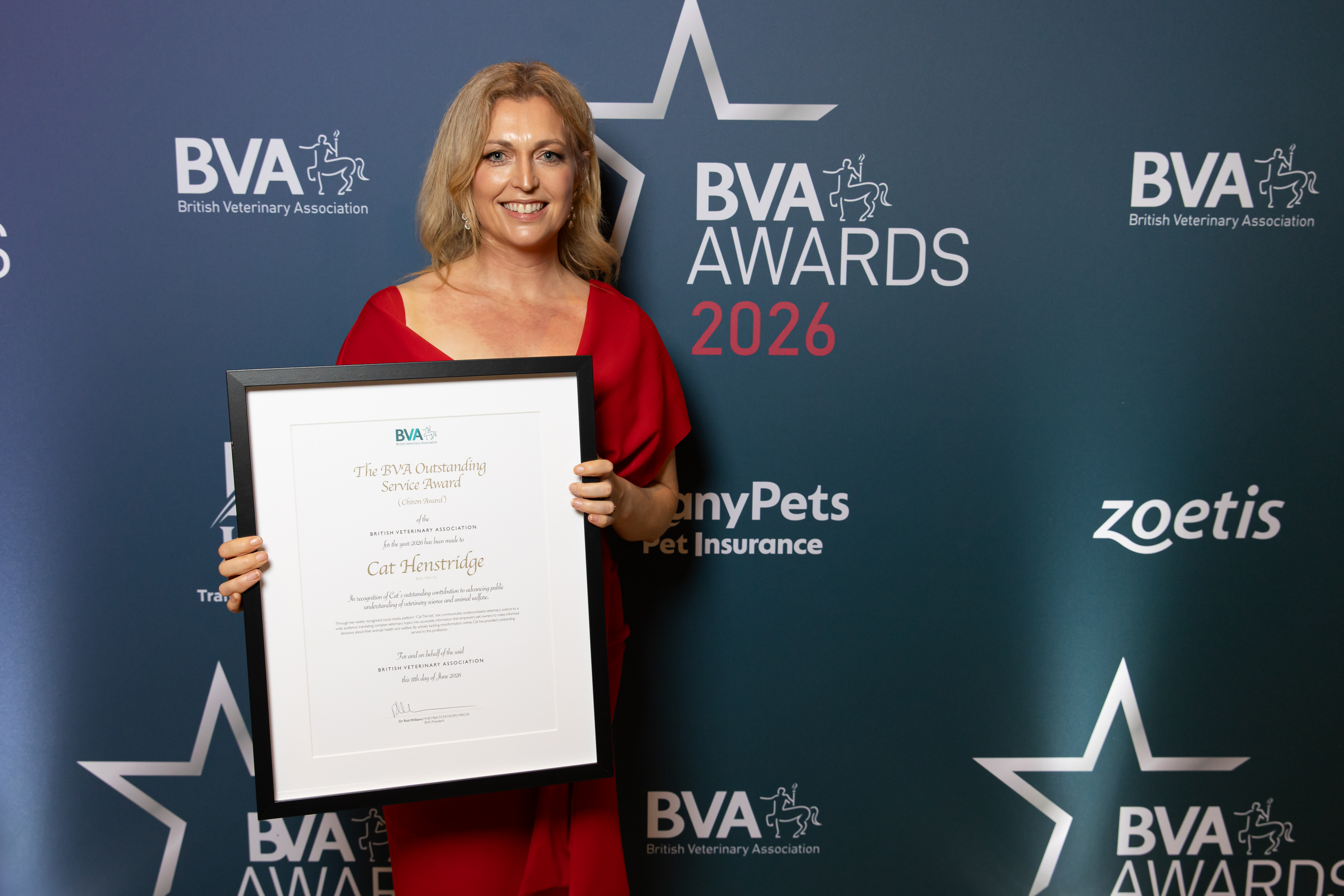 BVA presents outstanding vets with prestigious awards for exceptional achievements Image